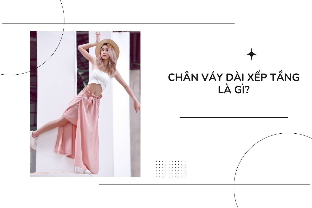 Định nghĩa thời trang của chân váy xếp ly dài