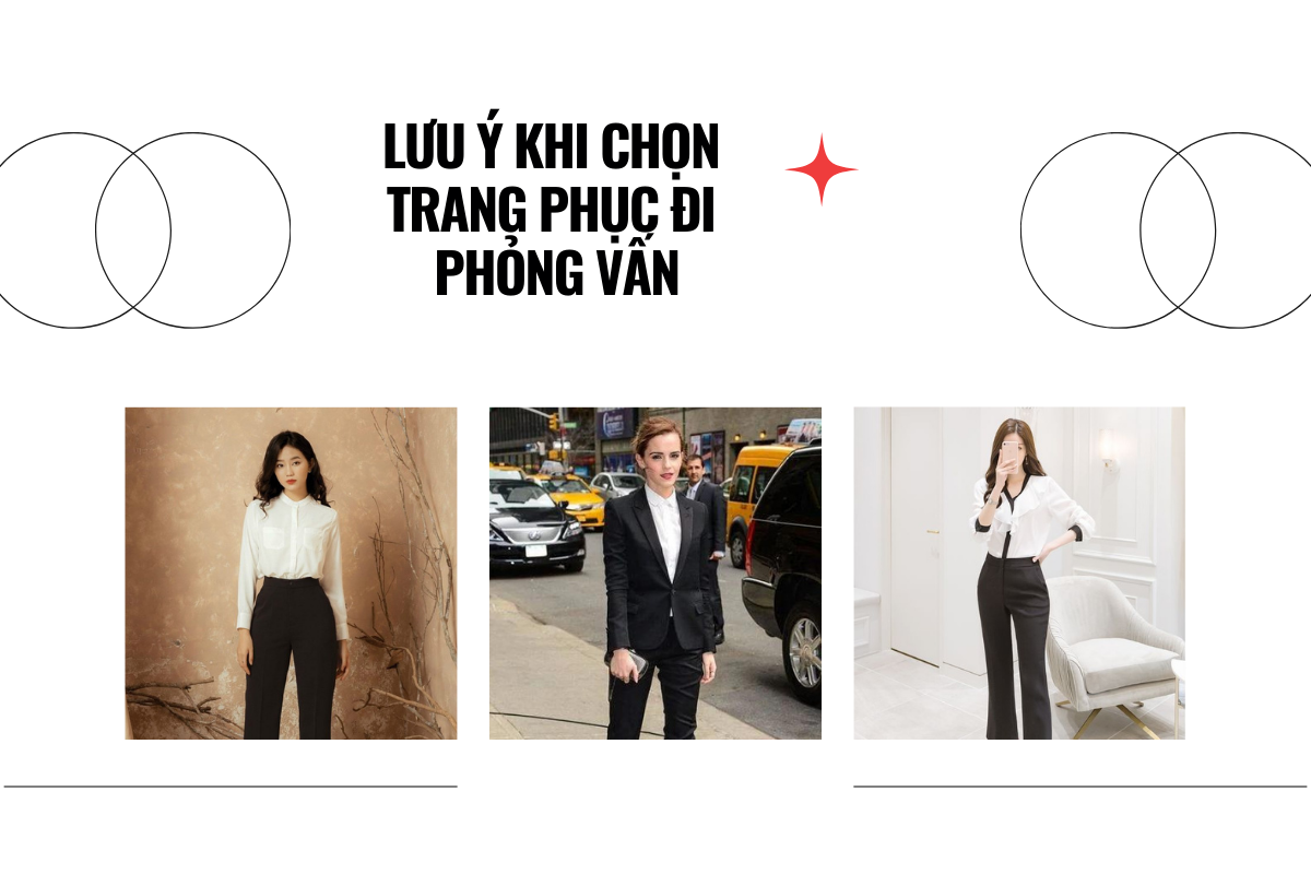 Lưu ý khi chọn trang phục đi phỏng vấn