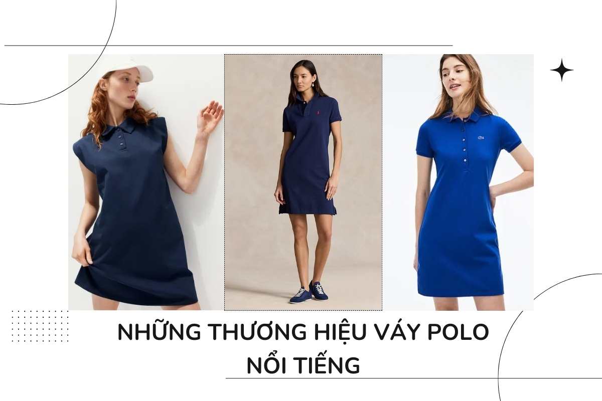 Những thương hiệu váy polo nổi tiếng